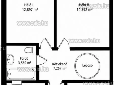 Eladó lakás Budapest II. kerület, Hűvösvölgy 109 nm