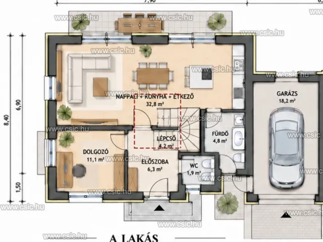 Eladó ház Üröm 118 nm