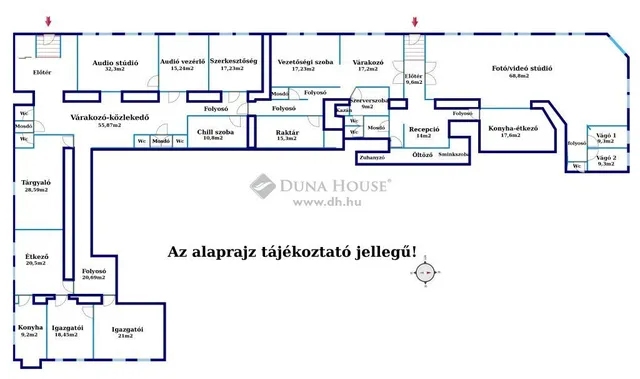 Eladó kereskedelmi és ipari ingatlan Budapest XI. kerület, Lágymányos 507 nm