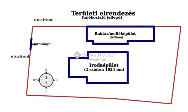 Eladó kereskedelmi és ipari ingatlan Budapest XIV. kerület, Törökőr 1452 nm