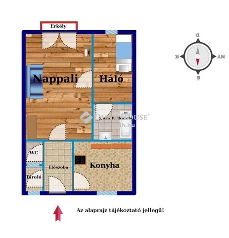 Eladó lakás Budapest XIV. kerület, Nagyzugló 39 nm