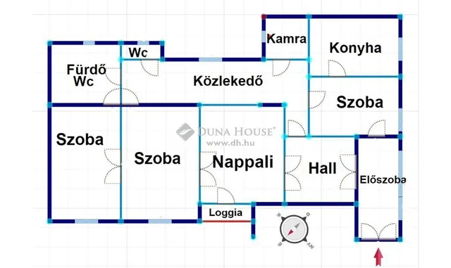 Eladó lakás Budapest VI. kerület, Nagykörúton kívüli terület 135 nm