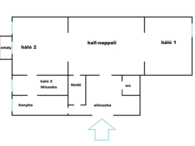 Kiadó lakás Budapest IX. kerület 76 nm