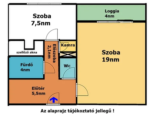 Eladó lakás Esztergom 40 nm