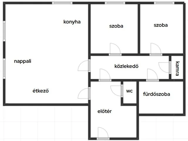 Eladó lakás Nyíregyháza, Malomkert 61 nm