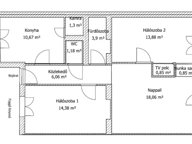 Eladó lakás Nyíregyháza, Belváros 72 nm