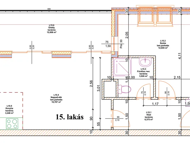 Eladó lakás Nyíregyháza, Belváros, Vasgyár 58 nm