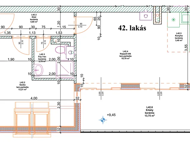 Eladó lakás Nyíregyháza, Belváros, Vasgyár utca 5 59 nm