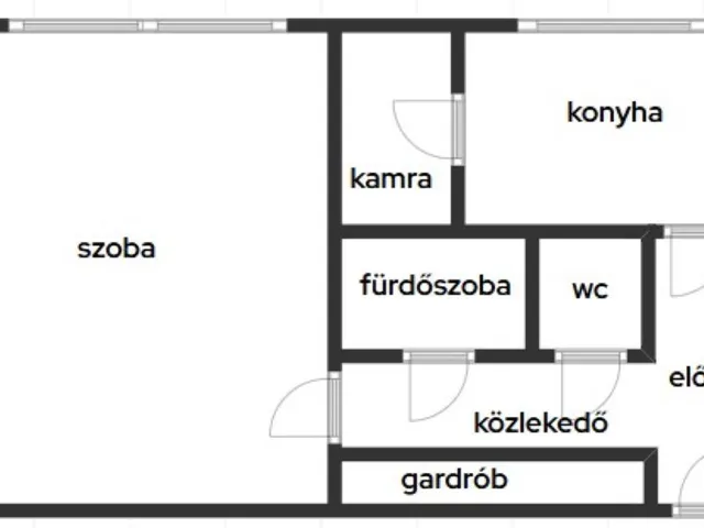 Kiadó lakás Nyíregyháza, Belváros, Kossuth 40 nm