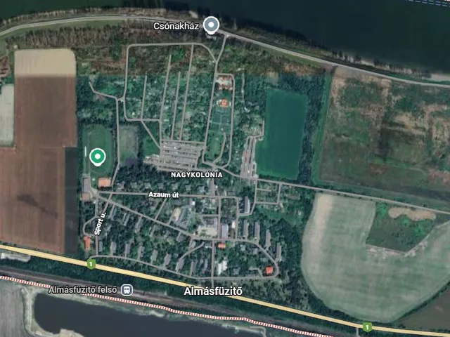 Eladó telek Almásfüzitő 1920 nm