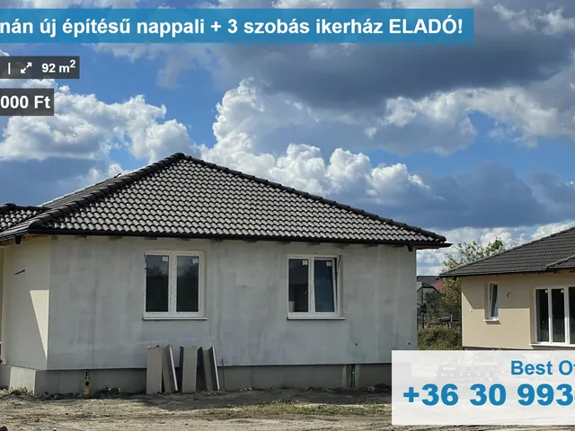 Eladó ház Rábapatona 92 nm