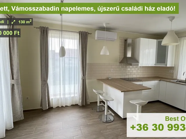 Eladó ház Vámosszabadi 130 nm