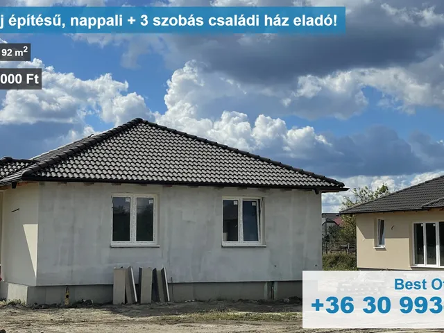 Eladó ház Bőny 92 nm