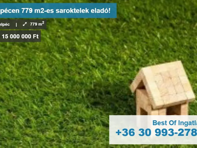 Eladó telek Felpéc 779 nm