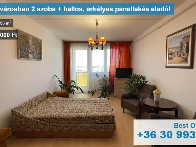 Eladó lakás Győr, Adyváros 55 nm