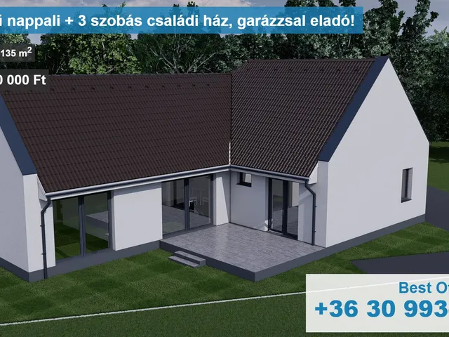 Eladó ház Győr, Sziget 135 nm