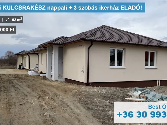 Eladó ház Rábapatona 92 nm
