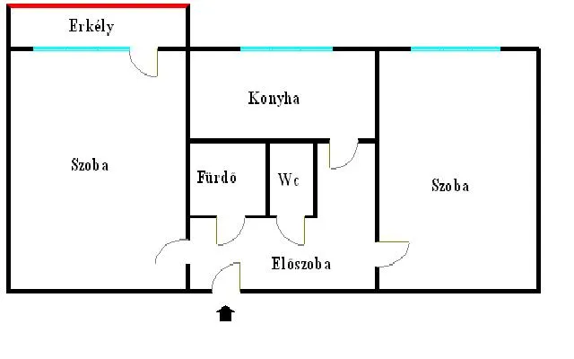 Eladó lakás Székesfehérvár, Belváros, Budai 52 nm