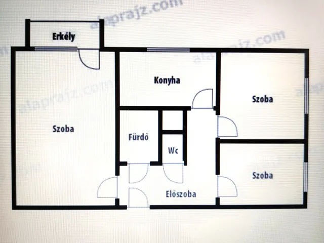 Eladó lakás Székesfehérvár, Víziváros 55 nm