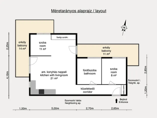 Eladó lakás Budapest III. kerület, Törökkő, Kisbojtár 31 58 nm