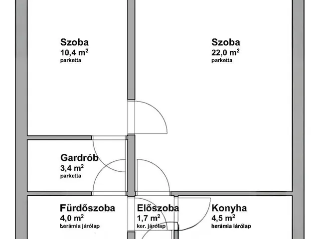 Eladó lakás Budapest XXI. kerület, Szabótelep, Árpád utca 46 nm