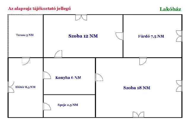 Eladó kereskedelmi és ipari ingatlan Dömsöd 170 nm