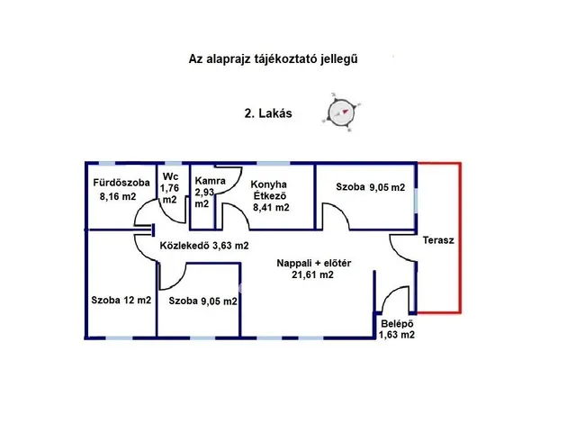 Eladó lakás Ócsa 78 nm