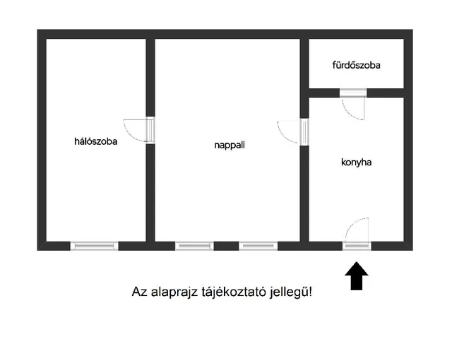 Eladó lakás Budapest VII. kerület, Ligetváros 46 nm