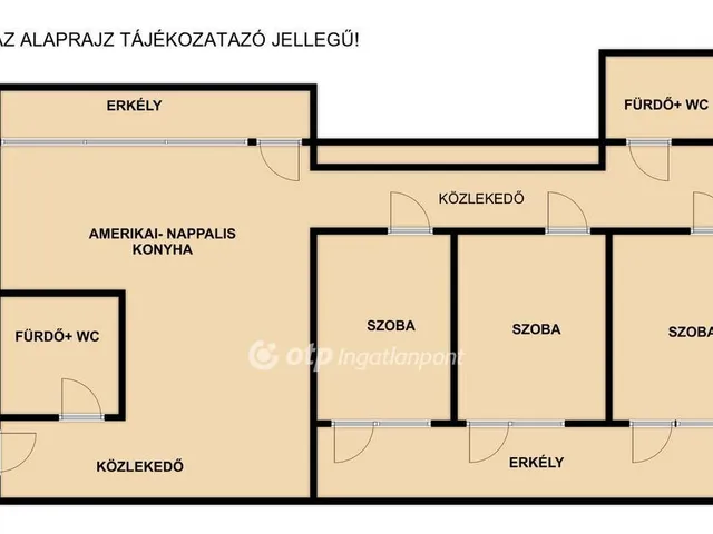 Eladó lakás Budapest VIII. kerület, Józsefváros 91 nm