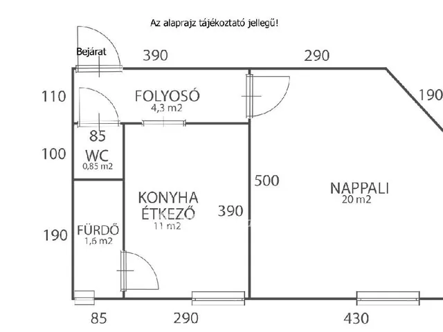 Eladó lakás Budapest X. kerület, Téglagyárdűlő 38 nm