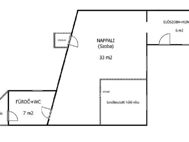 Eladó lakás Budapest IX. kerület, Rehabilitációs terület IX. ker. 46 nm