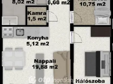 Eladó ház Kiskunlacháza 67 nm