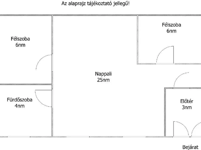 Eladó kereskedelmi és ipari ingatlan Budapest VII. kerület 45 nm