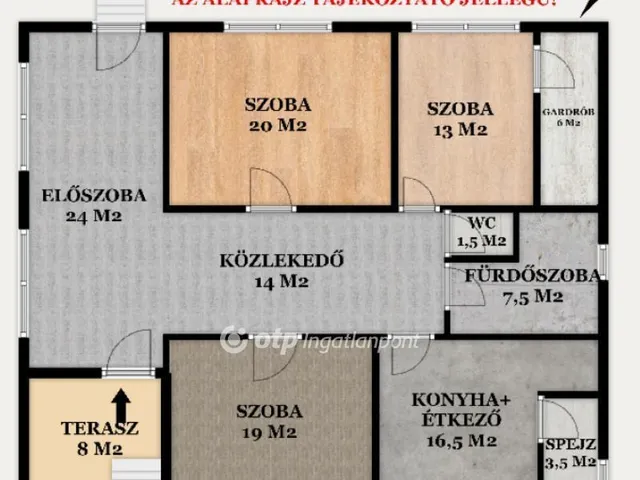 Eladó ház Dömsöd 120 nm