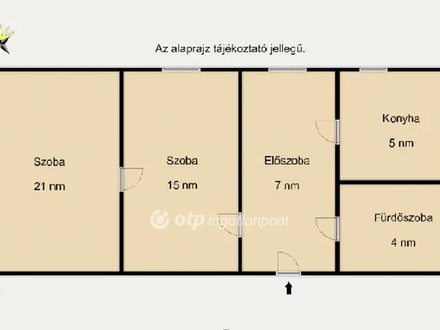 Eladó lakás Budapest VIII. kerület 52 nm