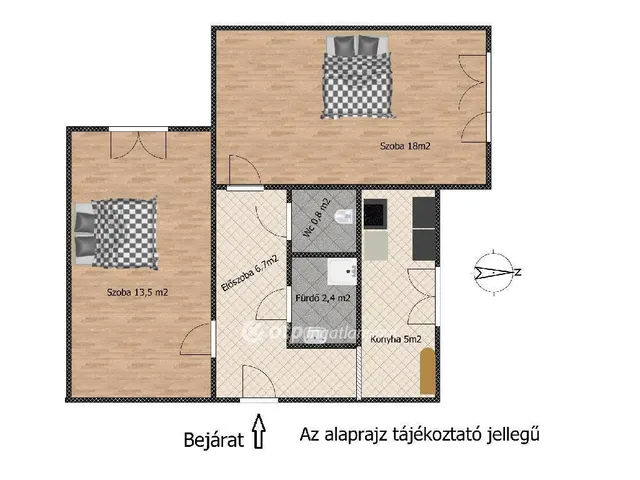 Eladó lakás Budapest XXII. kerület 49 nm