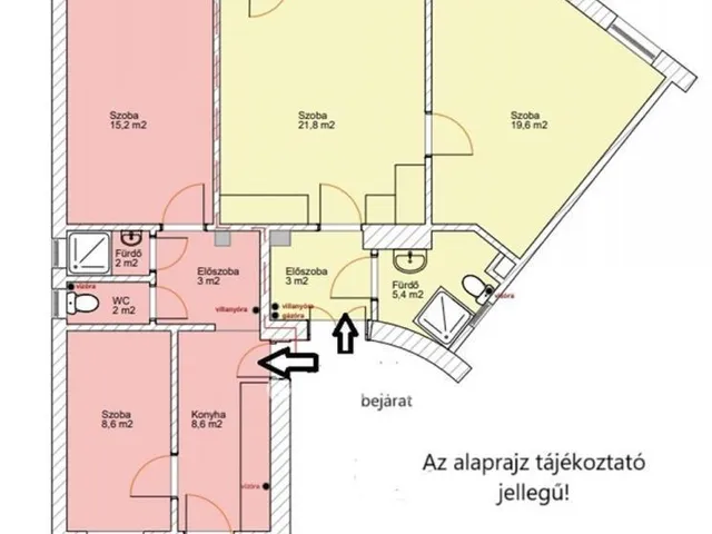 Eladó lakás Budapest VIII. kerület 92 nm