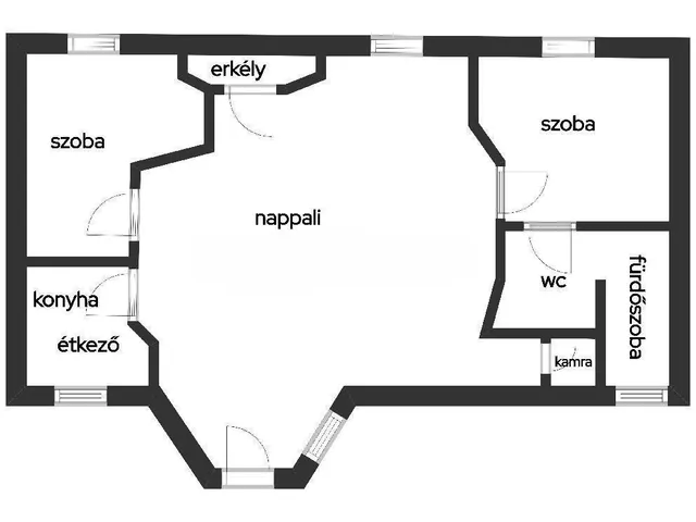 Eladó lakás Budapest VIII. kerület 90 nm