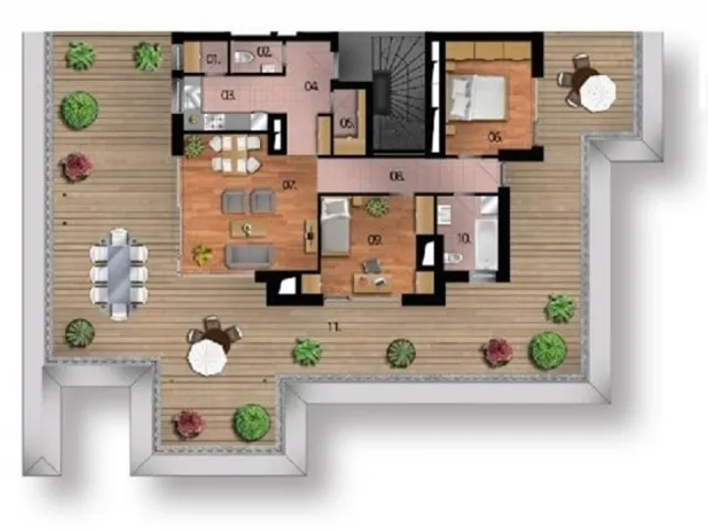 Eladó lakás Budapest XI. kerület, Péterhegy 76 nm