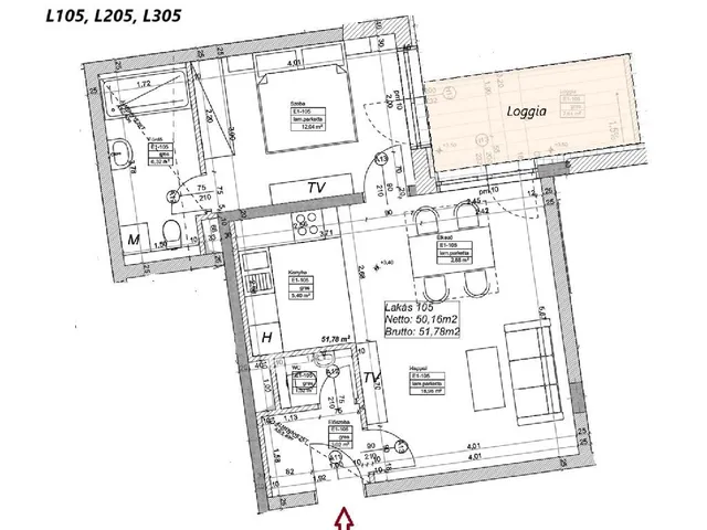 Eladó lakás Budapest IV. kerület 51 nm