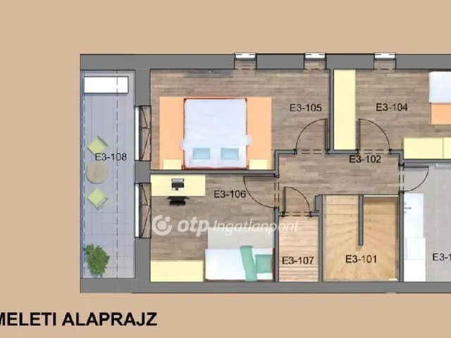 Eladó lakás Budapest XXIII. kerület, Soroksár-Újtelep 102 nm