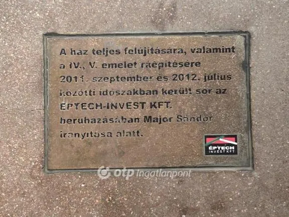 Eladó lakás Budapest VI. kerület, Nagykörúton kívüli terület 37 nm
