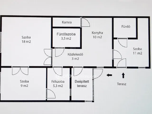 Eladó ház Budapest XV. kerület, Rákospalota 69 nm