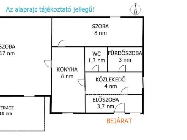 Eladó lakás Budapest XVI. kerület, Cinkota 45 nm