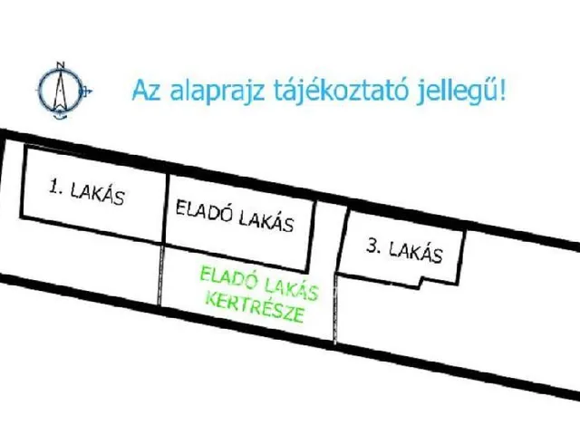Eladó lakás Budapest XVI. kerület, Cinkota 45 nm