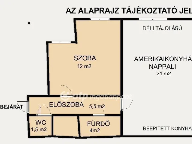 Eladó lakás Budapest VIII. kerület 44 nm