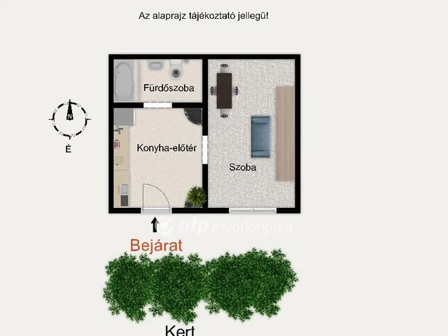 Eladó lakás Budapest XX. kerület 24 nm