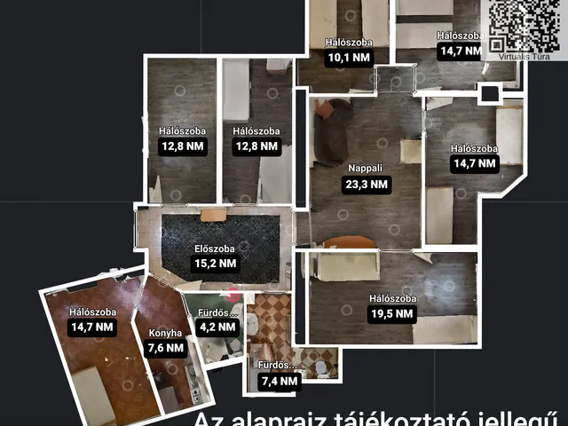 Eladó lakás Budapest VIII. kerület, Népszínháznegyed 157 nm