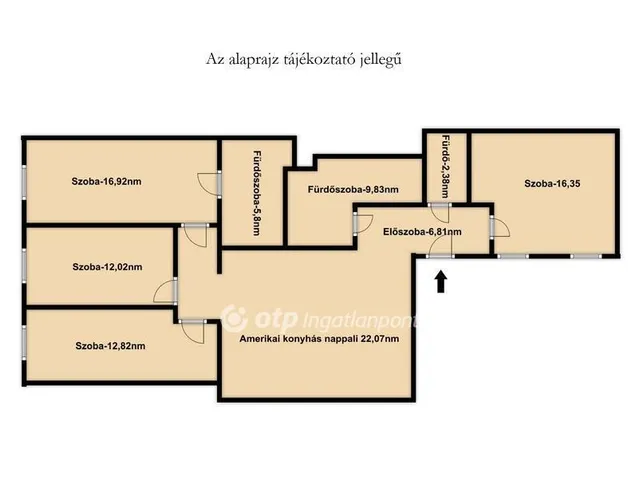 Eladó lakás Budapest IX. kerület, Belső Ferencváros 105 nm