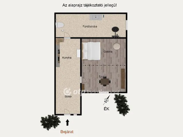 Eladó lakás Budapest XIX. kerület, Kispest 22 nm